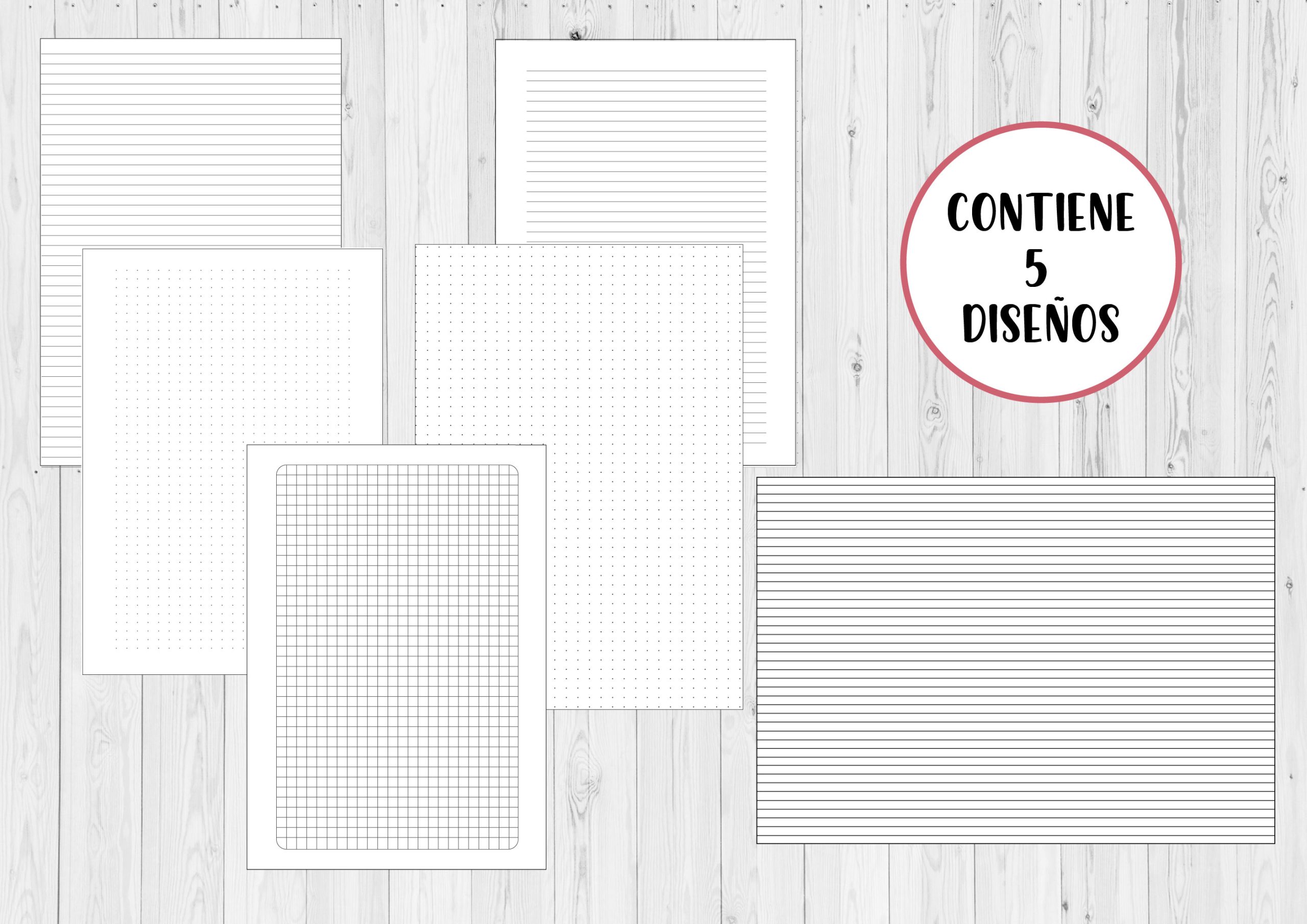 Kit de libreta Básico<br>para COSTURA tamaño A5<br>No contiene marca