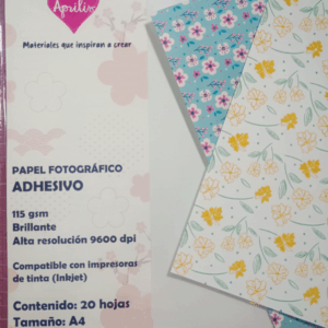 Papel Fotográfico Adhesivo